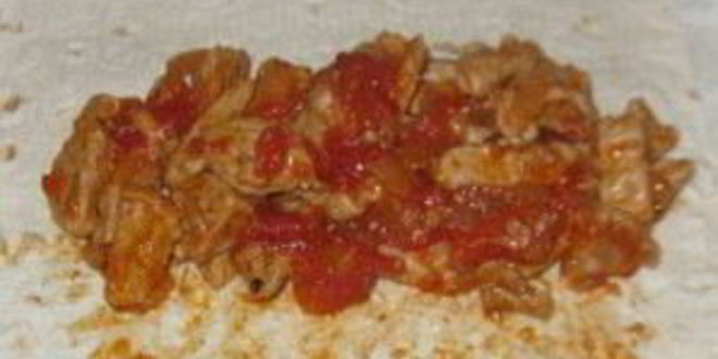 Рецепт буррито с мясом и авокадо