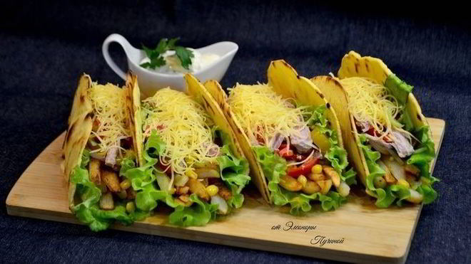 Рецепт буррито с тунцом