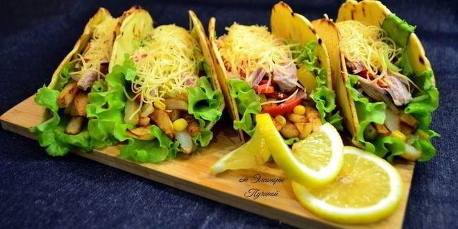 Рецепт буррито с тунцом