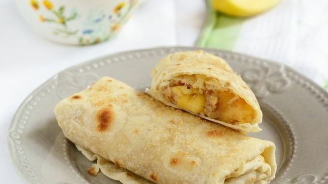 Рецепт буррито с яблоками