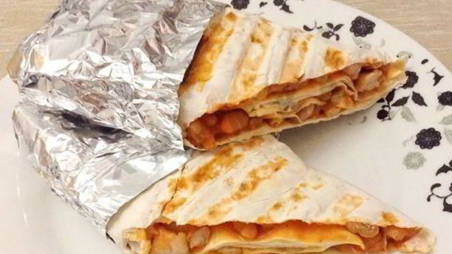 Рецепт буррито со свининой и фасолью