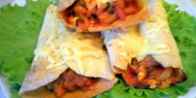 Рецепт буррито в тортилье из кукурузной муки