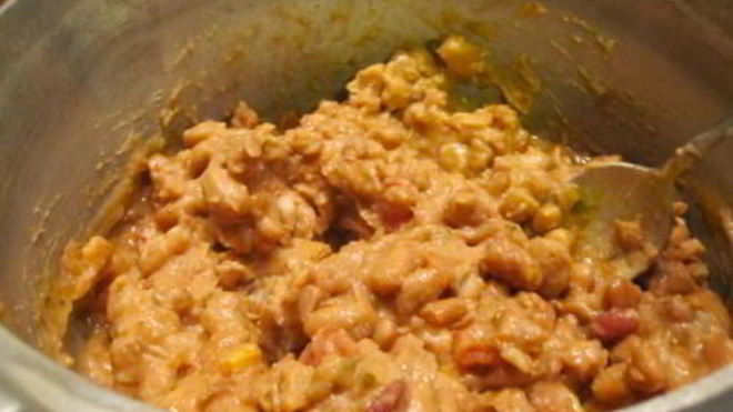 Рецепт фасолевой начинки для буррито