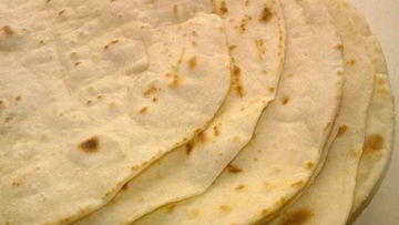 Рецепт Лепешки для буррито
