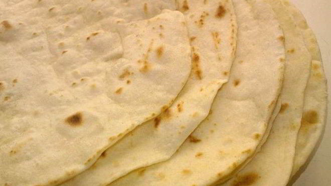 Рецепт Лепешки для буррито