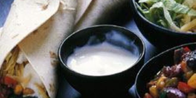 Рецепт Мексиканских бурритос с фасолью