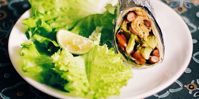 Рецепт Вегетарианского буррито