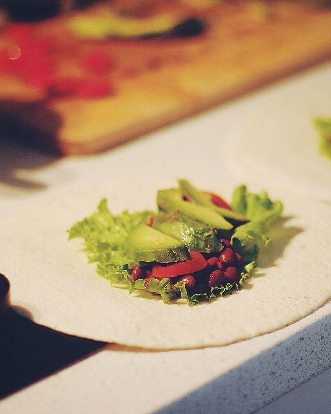 Рецепт вегетарианского буррито