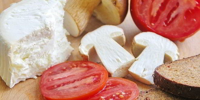 Рецепт бутерброда с белым грибом