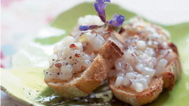 Рецепт бутерброда с каракатицами