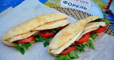 Рецепт Бутерброда с рыбой