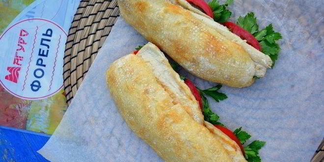 Рецепт бутерброда с рыбой