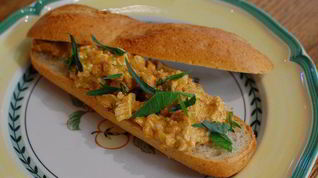 Рецепт Бутерброда с восточным акцентом