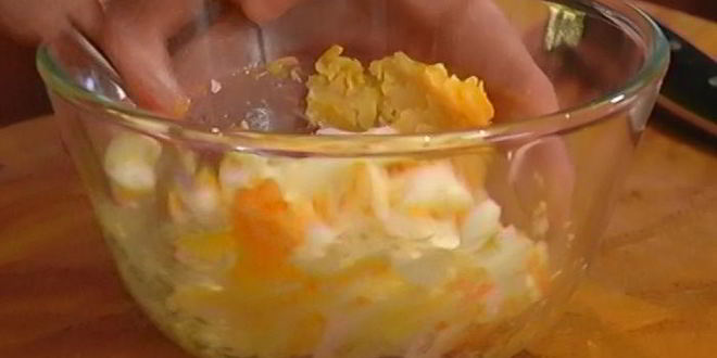 Рецепт бутерброда с яйцом и домашним майонезом