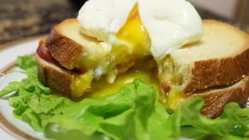 Рецепт Бутерброда с яйцом пашот
