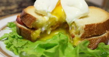 Рецепт Бутерброда с яйцом пашот