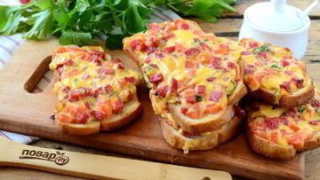 Рецепты бутербродов с колбасой