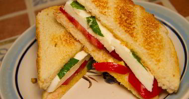 Рецепт Бутербродов с моцареллой