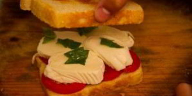 Рецепт бутербродов с моцареллой