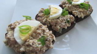 Рецепт Бутербродов с печенью минтая