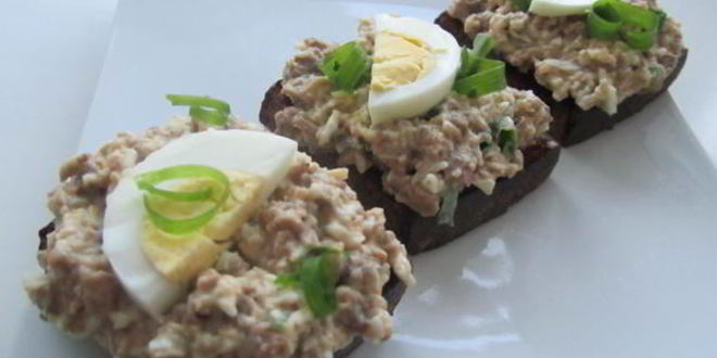 Рецепт Бутербродов с печенью минтая