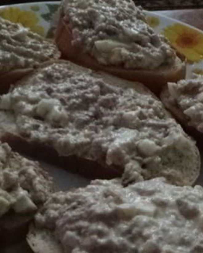 Рецепт бутербродов с печенью трески