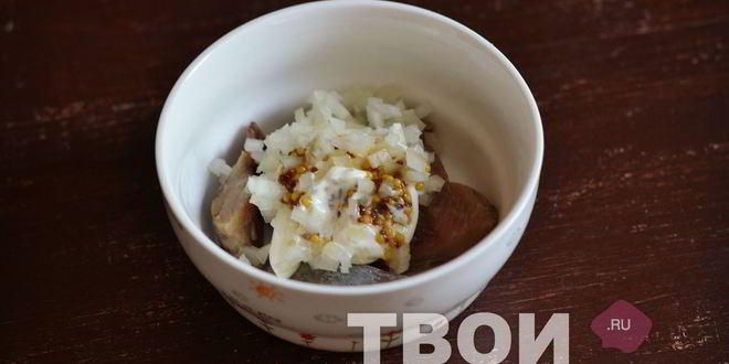 Рецепт бутербродов с селедкой