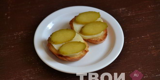 Рецепт бутербродов с селедкой