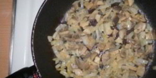 Рецепт бутербродов с шампиньонами