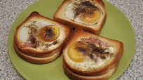 Рецепт Бутербродов в духовке с яйцом