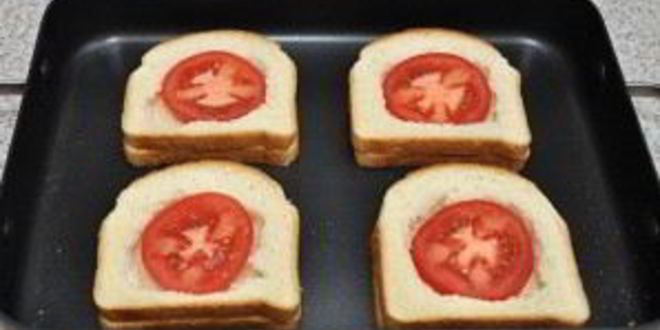 Рецепт бутербродов в духовке с яйцом