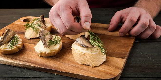 Рецепт бутербродов золотая рыбка