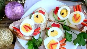 Рецепт Быстрых бутербродов Петушки