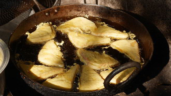 Рецепт горячих бутербродов с сайрой