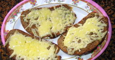 Рецепт Горячих бутербродов с сыром в духовке