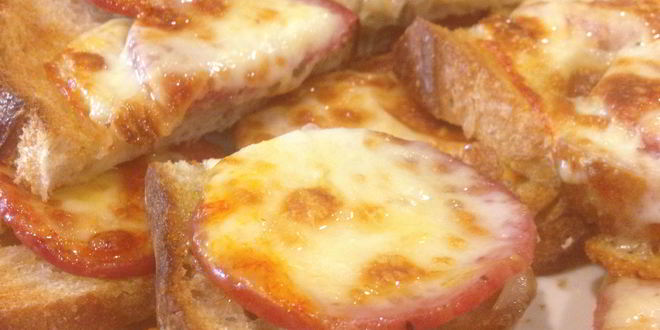 Рецепт Горячих бутербродов с сыром