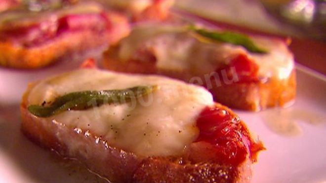 Рецепт итальянских бутербродов