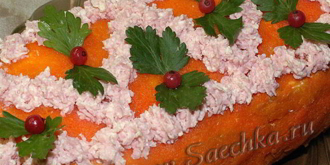 Рецепт полосатых бутербродов