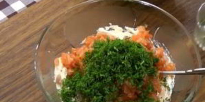 Рецепт торта бутербродного с рыбой