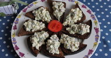 Рецепт Закусочных бутербродов с сельдью