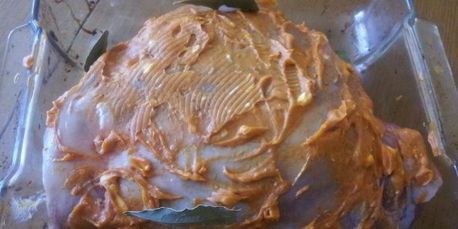 Рецепт запеченного бедра индейки