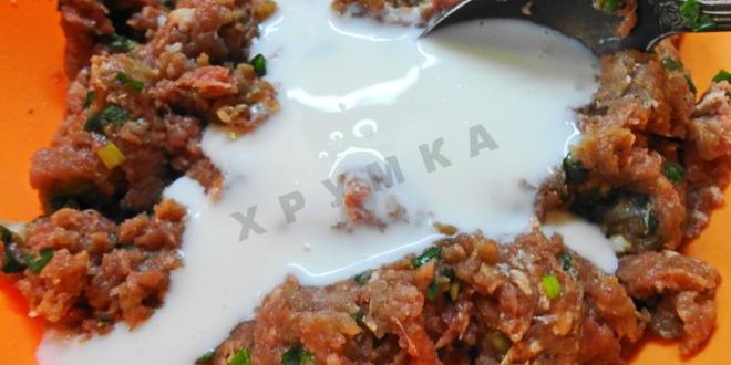 Рецепт чебуреков из заварного теста с добавлением водки