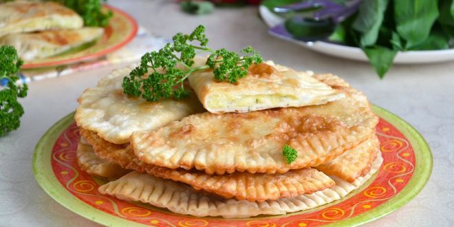 Рецепт Чебуреков с картошкой