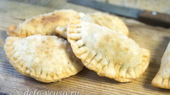 Рецепт чебуреков с курицей