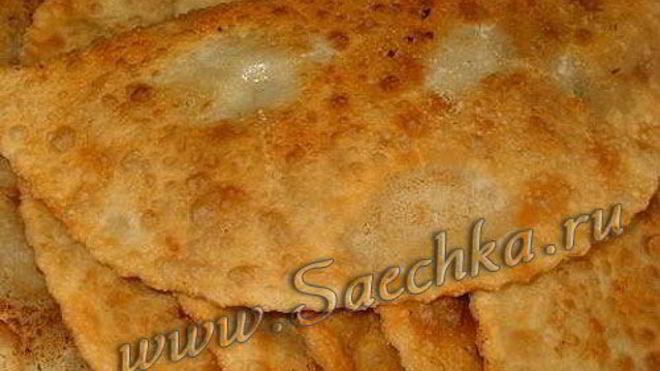Рецепт домашних чебуреков