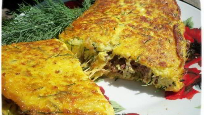 Рецепт кабачковых чебуреков