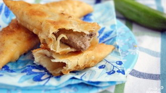 Рецепт крымских чебуреков