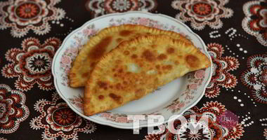 Рецепт Заварных чебуреков