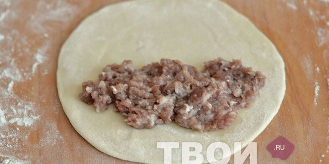 Рецепт заварных чебуреков