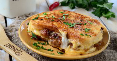 Рецепт Чизбургера во французском тосте